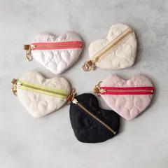 期間限定＊ハートポーチ【1,000円+送料210円】イヤホンケース