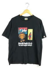 【中古品】A BATHING APE アベイシングエイプ × JAPAN ART BABY MILO S/S T-SHIRT ジャパン アート ベイビー マイロ Tシャツ 半袖Tシャツ 【142-260224-na-07-tag】