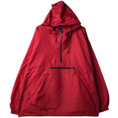 PWA PACK & DROP ANORAK 赤 - メルカリ