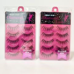 プレシャスeye ダイヤモンドラッシュ つけまつげ 2セット 未使用品】ダイヤモンドラッシュ つけまつげ プレシャス 4個セット