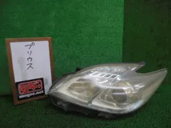 7FS4540 ABI5 トヨタ プリウス ZVW30 前期型 L ヘッドライト左　47-29　ハロゲン