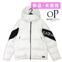 エンポリオアルマーニ EA7 EMPORIO ARMANI  ダウン ホワイト Lサイズ 6DPB33-PNEOZ【並行輸入品】新品・未使用・【訳あり】変色ありのサムネイル