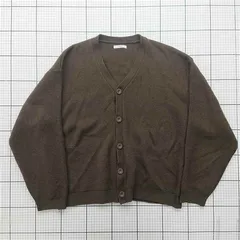 ◇ Θ ルーボン RUUBON RU Bcd509 Vネックカーディガン ブラウン系 メンズ M E  【1602040057441】のサムネイル