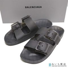 BALENCIAGA MALLORCA クリア ラバーサンダル 42SIZE - メルカリ
