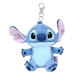 リロ＆スティッチ リール式キーケース ぬいぐるみリールキーカバー ディズニー エスケイジャパン 鍵カバー キャラクター グッズ 