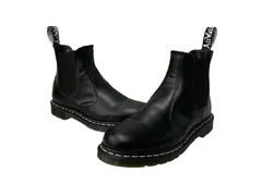 ドクターマーチン Dr.Martens 2976 WHITE STITCH チェルシーブーツ メンズ靴 ブーツ その他 ブラック UK 9サイズ 201-shoes1637