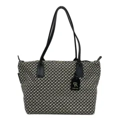 ROBERTA PIERI(ロベルタピエリ) ショルダーバッグ - グレー×黒×マルチ レザー