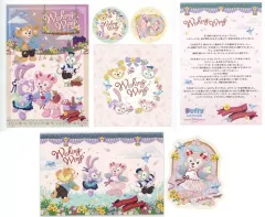 【中古】グッズセット 集合 ポストカードシール グリーティングカード付 「Duffy and Friends-ダッフィー＆フレンズ- ウィッシング・ウィングス」 東京ディズニーシー限定