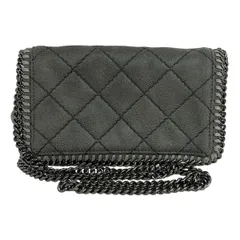 stellamccartney(ステラマッカートニー) ショルダーバッグ ファラベラ 291622 グレー キルティング/チェーンショルダー