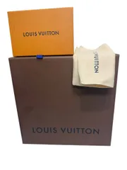 空箱 ルイ・ヴィトン（LOUIS VUITTON) ギフトボックス パッケージ バッグ用 キーケース用 正規品 ブラウン オレンジ系 保存袋 H8-2-98