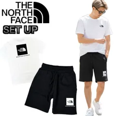 ザ ノースフェイス セットアップ Tシャツ ハーフパンツ 2点セット NF0A8B6K/NF0A8C1J 上下 ボトムス ボックスロゴ 裏起毛 THE NORTH FACE SET UP