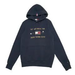 2022年製■TOMMY HILFIGER トミーヒルフィガー アイコンフーディ パーカー サイズS スウエット ロゴ刺繍 ブランド古着【中古】20260224/RA7977