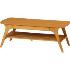 引出し付きセンターテーブル NA ナチュラル 組立品