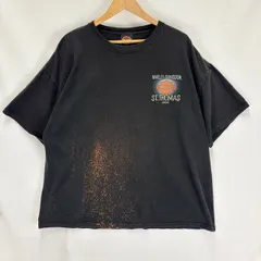 HARLEY DAVIDSON MOTOR CYCLES 11年 プリント Tシャツ BRAVADO サイズ2XL FADE 色落ち 08022411 872
