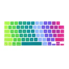 ProElife キーボードカバースキン 2025-2022 MacBook Air 13.6インチ 15.3インチ M4 M3 M2 チップ A3240 A2681 US用 TPU プロテクター MacBook Air 13インチ 15インチ M4 ...