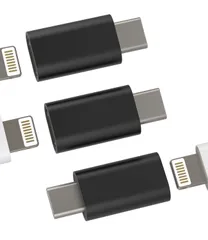 アップルUSB C オスにLightningメス充電変換アダプタ(3個セット）対応Apple MFI認証 アイフォンタイプC プラグ usbcライトニングケーブルコネクタThunderbolt Androidスマホあだぷたー対応Apple iPhon ...