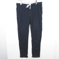 イージーンズ e JEANS 241co. 児島 デニム パンツ ジーンズ イージー XL ネイビー 大きいサイズ kz14451