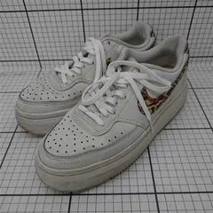 ◇ Θ ナイキ NIKE コートビジョン ロー DM0113-004 レオパード スニーカー 24.5cm レディース E  【1602040016578】