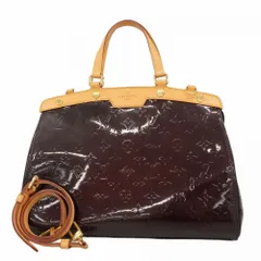 ルイ・ヴィトン(Louis Vuitton) ルイ・ヴィトン ハンドバッグ ヴェルニ ブMM M91619 アマラント 2wayバッグレディース