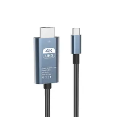 USB Type C HDMI 変換ケーブル 4K@30Hz USB-C HDMI 変換 単方向 映像出力 Thunderbolt 3/4 MacBook/MacBook Air/MacBook Pro/i-Pad Pro/Galaxyなど対応 娯楽 ...