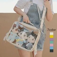 痛バ 痛バッグ 3WAY ショルダーバッグ 痛ショルダー 推しバッグ 推し活バッグ イベント リュック レディース ガールズ クリアバグ 透明バッグ ぬいぐるみ 推し活 おしゃれ かわいい 軽量 大容量 見せバッグ オタクバッグ オタク活 お宅 プレゼント