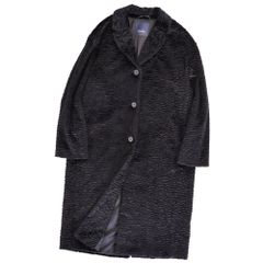 03AW HELMUT LANG ラメカールウールチェスターコート 本人期 - メルカリ