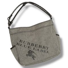 BURBERRY BLUE LABEL ホースロゴ ワンショルダーバッグ ハンドバッグ