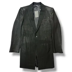参考上代91300円 kiryuyrik 24AW Long Jacket ロング テーラードジャケット キリュウキリュウ KS-HJ07-600CTNG ブラック M （90403A）