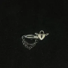 ミニヘアピン　チェーン付き　一個売り