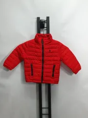 POLO RALPH LAUREN ポロラルフローレン キッズ ダウン ジャケット レッド 2t