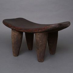 アフリカ コートジボワール セヌフォスツール No.20 セヌフォ族 椅子