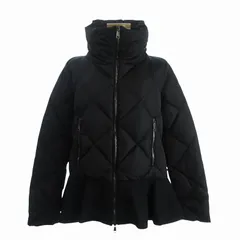 モンクレール MONCLER VOUGLETTE GIUBBOTTO ダウンジャケット ジップアップ 切替 A20934680980 黒 ブラック 0のサムネイル
