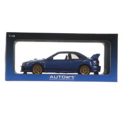 スバル インプレッサ WRX STI BLUE 2003 1/18スケール - メルカリ