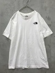 THE NORTH FACE ザノースフェイス TNF LOGO EX S/SR/TEE ビッグロゴ 半袖 ショートスリーブ Tシャツ sizeM/白 ■■ メンズ