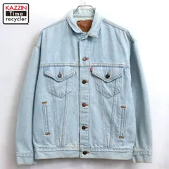80s USA製 vintage Levi's 70508 デニムジャケット メンズ 表記Lサイズ
