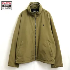 90s vintage RALPH LAUREN 裏地フリース ジャケット メンズ 表記XXLサイズ
