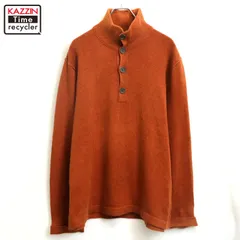 00s Banana Republic ハーフボタン ニットセーター メンズ 表記Lサイズ