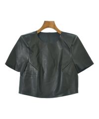 美品】マチャットmachattエコレザーリボンベスト ブラック - メルカリ