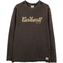 古着 カーハート Carhartt サーマルロングTシャツ メンズM相当/eaa616047