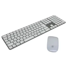 Apple A2520  A1657 Magic Keyboard マジック キーボード Magic Mouse ワイヤレス マウス セット PC 周辺 機器F10923612