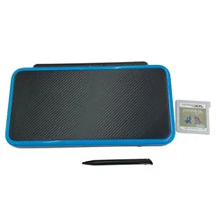 186000 動作確認済み Nintendo 2DS LL タッチペン、3DSソフト付き JAN-001