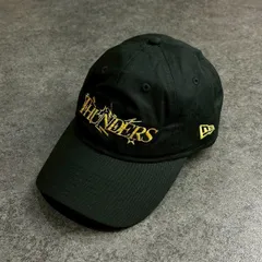 [ポケモンセンター限定] NEW ERA 9TWENTY CAP THUNDERS ニューエラ サンダース ベースボールキャップ 帽子 刺繍 ブラック×イエロー 黒×黄 ワッペン 刺繍のサムネイル