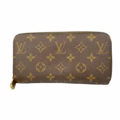 ルイ・ヴィトン(Louis Vuitton) ルイ・ヴィトン 長財布 モノグラム ジッピーウォレット M60017 ブラウンメンズ レディース
