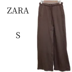 ZARA ザラ ブラウン系 ワイドパンツ・イージーパンツ S HMR113-22
