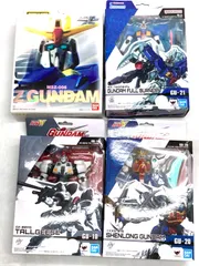 ガンダム　フィギュア　トールギス、シェンロン、GP01FB、ゼータ　ザクヘッド