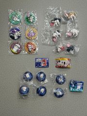 くら寿司×ハイキュー 缶バッジ、目印チャーム、マスキングテープ バラ