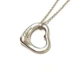 ティファニー Tiffany&Co. エルサペレッティ オープンハート ネックレス SV925 3.1g【中古】