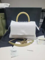 シャネル オリーブブライト 耳付き カラー ココハンドル フルセット