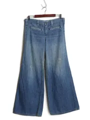【お得なクーポン配布中!】 70s USA製 ★ MADEWELL デニム セーラー パンツ 実寸 34 29 程/ ヴィンテージ ワイド フレア ブーツカット ジーパン ジーンズ ワーク TALON