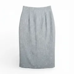 レディースF/ ウエスト後ろゴム ツイード スカート